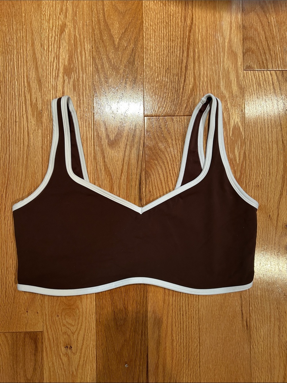 YPB Your Personal Best Studio Flex Women’s Brown Sports Bra